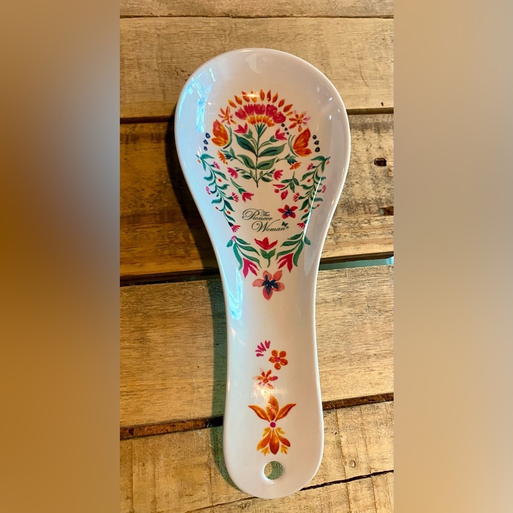 🔥The Pioneer Woman Floral Kitchen Spoon Rest🔥 NWOT